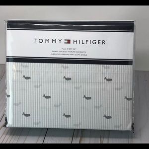 NEW Tommy Hilfiger Gray Whale Striped Sheets